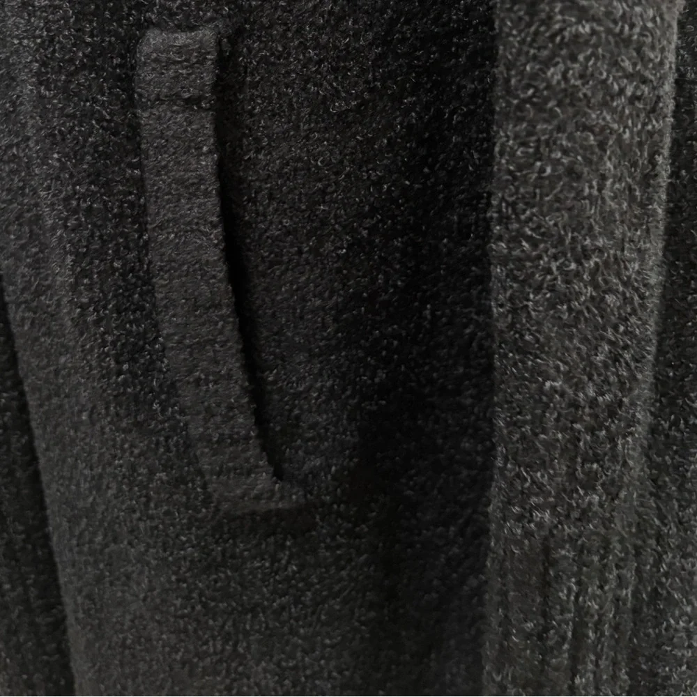 Barefoot Dreams Black Montecito Cozychic Lite Long Cardigan | Size 2X - Picture 7 of 12